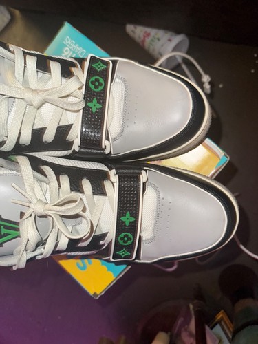 Louis vuitton trainer white - lv,