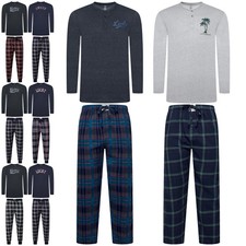 New Mens Pyjamas Set Soft