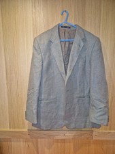 VINTAGE 1970's BRITISH MADE NORMAN SIMMONS  TWEED JACKET 42 INCH K5
