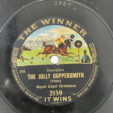 The Winner 78rpm Record