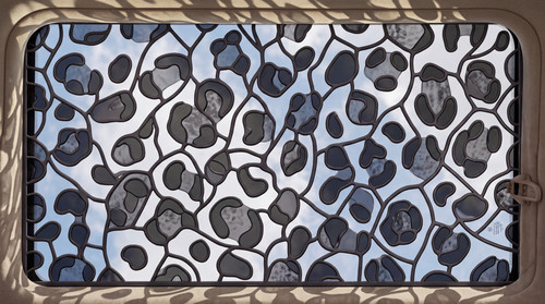 Grey leopard sunroof - leopard,