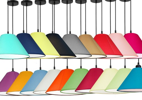 14 cotton pendant - 10'',