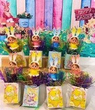 1 Vintage Miniature Girl Bunny