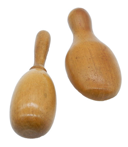Vintage wooden sock - sock, darners