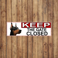 DOBERMAN PINSCHER KEEP THE