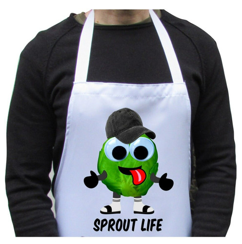 Kitchen apron sprout life - kitchen, apron,