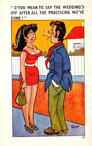 Sapphire comic postcard - comic, 42