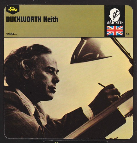 Keith duckworth ford - duckworth, ford-cosworth