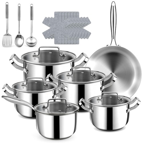 21p stainless steel pots - 21p, and