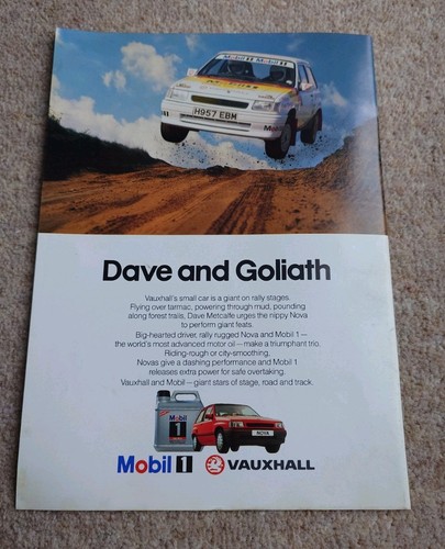 Original vauxhall nova gte - vauxhall,