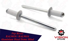 White Aluminium POP Rivets