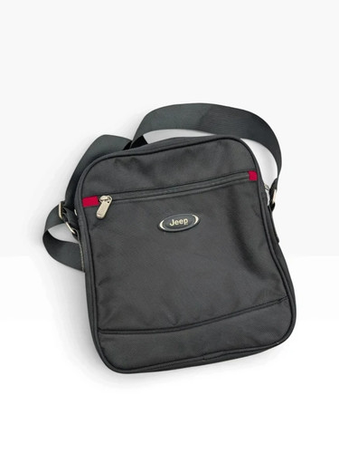 Jeep men black crossbody - black,