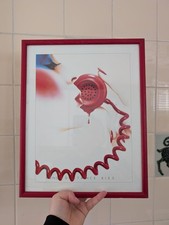 Long Distance Kiss Syd Barak Framed Original Print Athena International 1982 80s