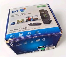 BT Dual-Band Wi-Fi Kit 600 Unused Complete Boxed With Disc VGC 2013