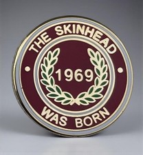 SKA REGGAE SKINHEAD BADGE -