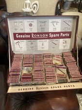 Vintage Ronson Lighter Spare Parts , 90 plus ,shop counter service display parts