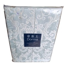 Dorma Easycare Jacquard Single Valance  90×190×38cm Palazzo Duckegg Color New