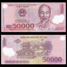 Vietnamese dong 50k 50000 - vietnamese,