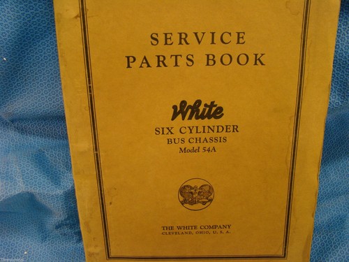 White 54a bus chassis - 54a,