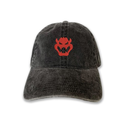 Bowser face halloween cap - bowser,
