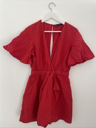 Zara red wrap play - zara,