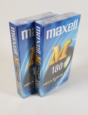 Maxell E180 M 3 Hour Blank VHS