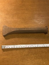 VINTAGE BRADES SHIPWRIGHTS FLAT CAULKING IRON CHISEL BOAT BUILDERS OLD TOOLS T8