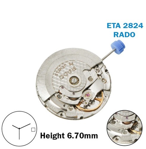 Eta 2824 rado - rado, swiss