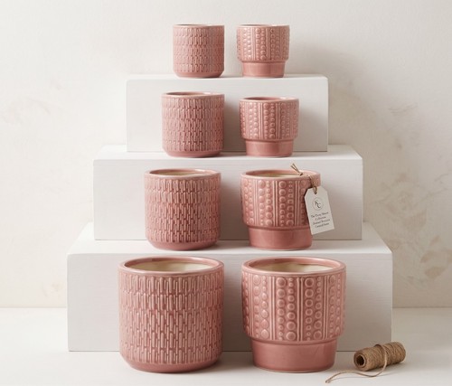 Ceramic textured plant - ceramic,