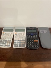 Job Lot of Vintage Calculators - Casio - Sharp.  X3
