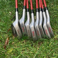 Wilson Killer Whale Iron Set 3-SW. 8 Clubs (No 8 Iron ) Graphite Shafts