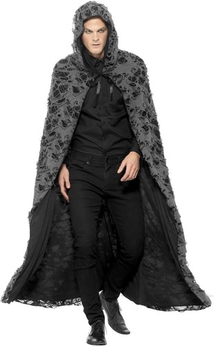Unisex grey spellcaster cape - spellcaster,
