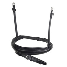 Collegiate Mono Crown Flash Noseband European Leather ALL SIZES & COLOURS