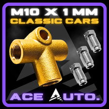 CLASSIC CAR M10 Brass 3-Way T