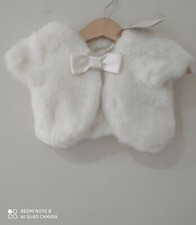Girls Bridesmaid Faux Fur