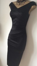 Coast Womens Black Dress UK 12