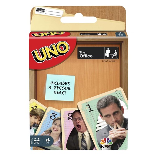 Uno the office card game - uno,