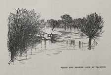 Lock at Claydon in Suffolk -