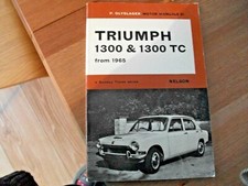 triumph 1300 and 1300 TC 1965