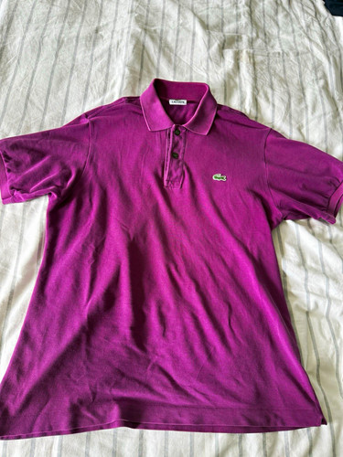 Lacoste men purple solid - purple,