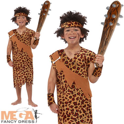 Cave boy kids fancy dress - cave,