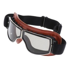 Vintage Leather Goggles Pilot