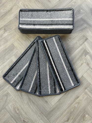 Striped stair carpet - 14,
