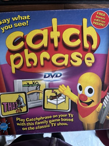 Catch phrase dvd game - catch,
