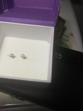 Tiny 14 carat gold stud