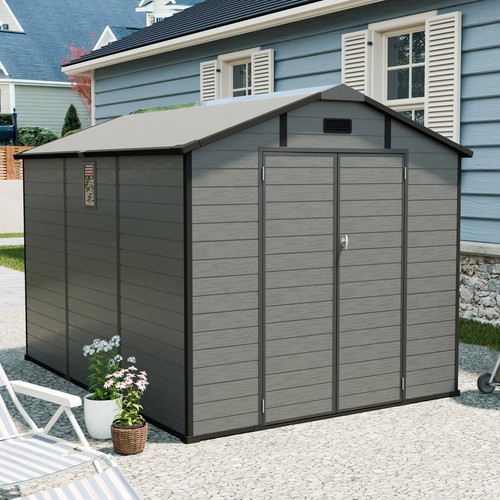 8x10 outdoor resin storage - outdoor,