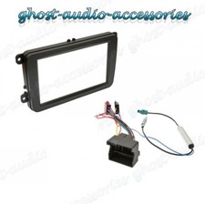 VW Seat Skoda Car Stereo CD Radio Facia Fascia Fitting Kit Adaptor Surround