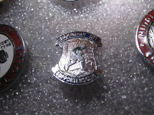 RARE OLD BIRMINGHAM CITY FOOTBALL SUPPORTERS CLUB (107) ENAMEL BROOCH PIN BADGE