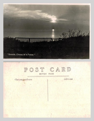 Vintage postcard eventide - vintage,