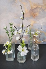 Mini Vases X 6 With Artificial